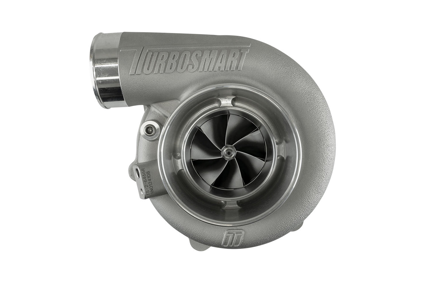 Turbosmart TS-2 Turbocharger (Water Cooled) 6466 V-Band Reverse Rotation 0.82AR Externally Wastegated TS-2-6466B-VR082E