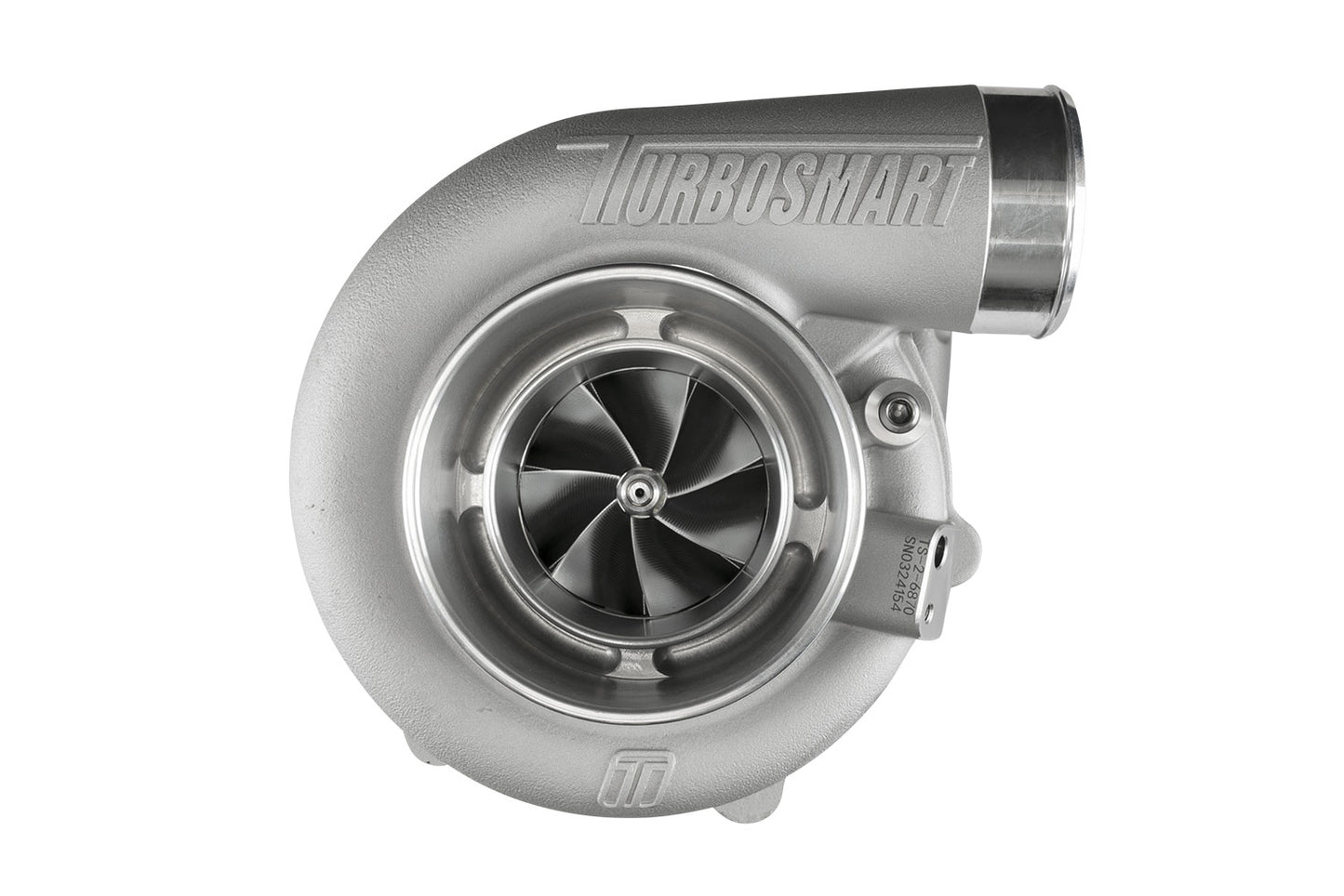 Turbosmart TS-2 Turbocharger (Water Cooled) 6870 (Kompact) T4 Divided 1.00AR Externally Wastegated TS-2-6870B-D4100E