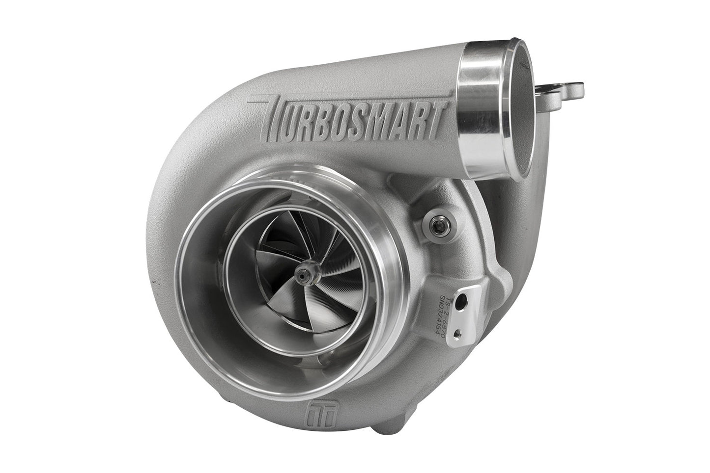 Turbosmart TS-2 Turbocharger (Water Cooled) 6870 (Kompact) T4 Divided 0.84AR Externally Wastegated TS-2-6870B-D4084E