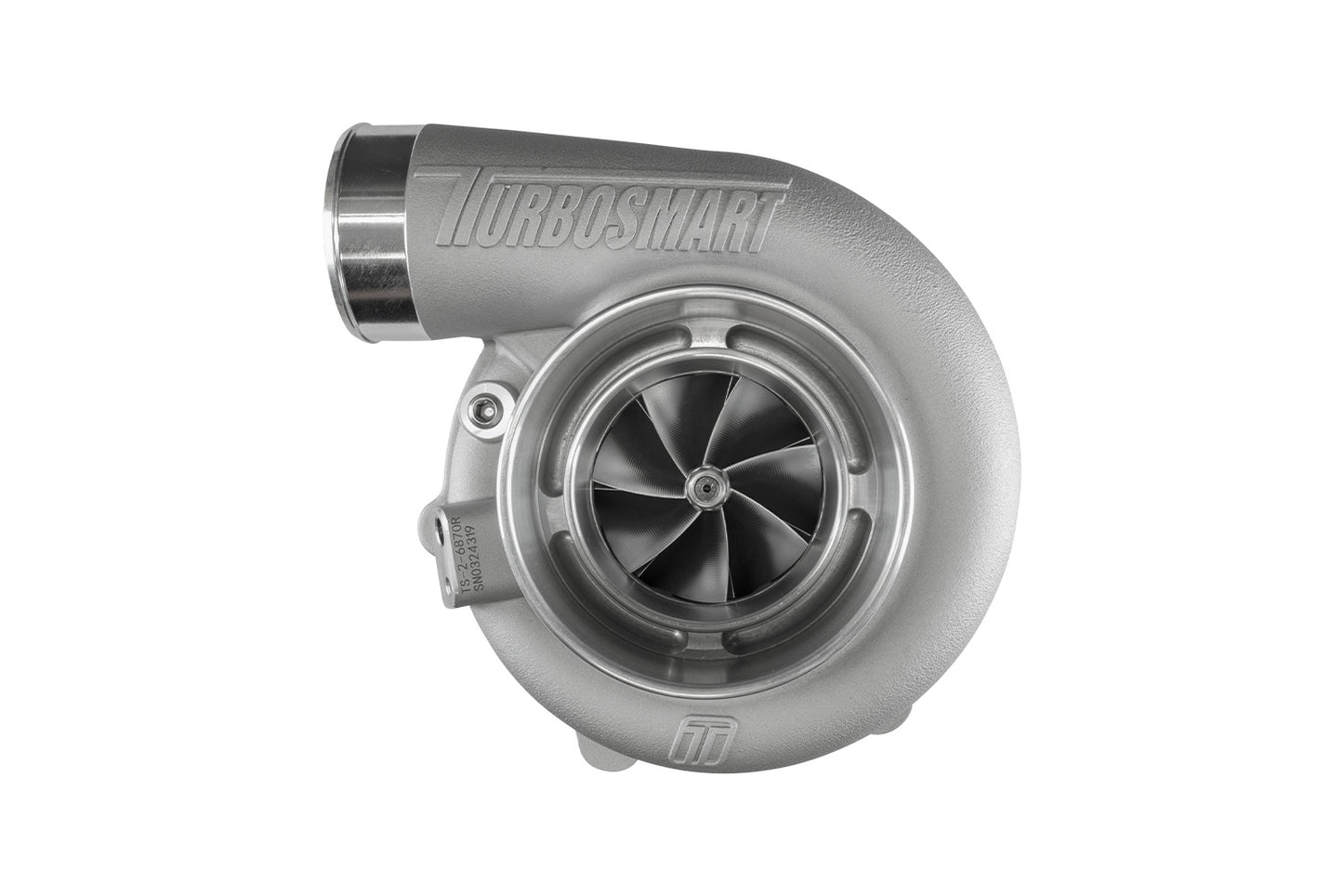 Turbosmart TS-2 Turbocharger (Water Cooled) 6870 (Kompact) V-Band Reverse Rotation 1.07AR Externally Wastegated TS-2-6870B-VR107E