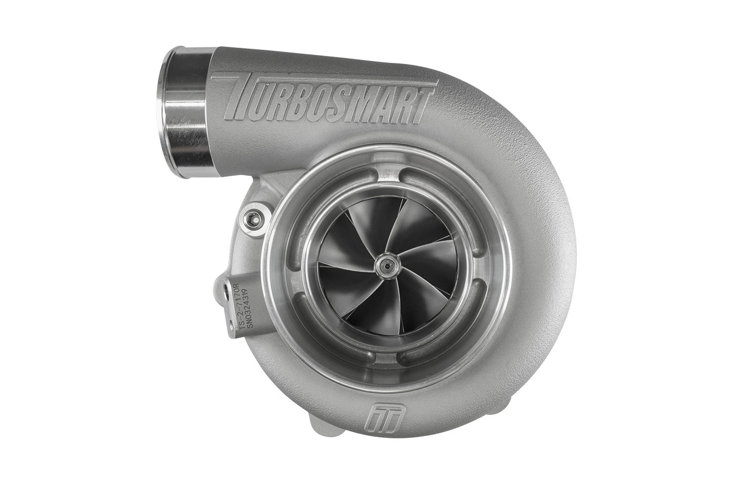 Turbosmart TS-2 Turbocharger (Water Cooled) 7170 V-Band Reverse Rotation 1.07AR Externally Wastegated TS-2-7170B-VR107E