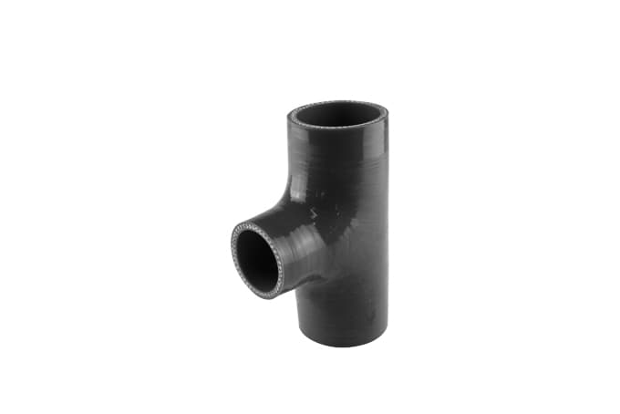 Turbosmart Hose Tee 2.00" ID 1.50" Spout (Black)