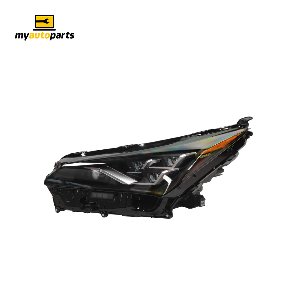 APG All Crash Bi-LED Head Lamp with Adaptive High Beam Passenger Side OEM suits Lexus NX300 2017 On TWN-21032LHG