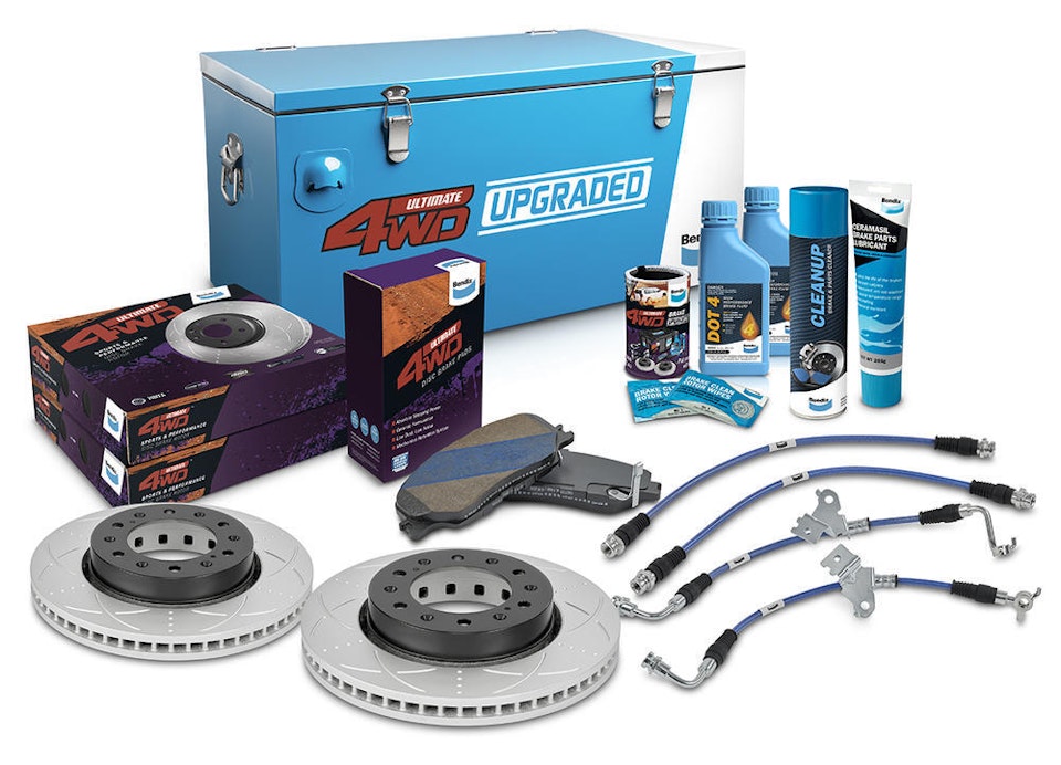 Bendix Ultimate 4WD Brake Upgrade Kit (Suits 2 Inch / 50mm lifted application) U4WD-BUK89+2