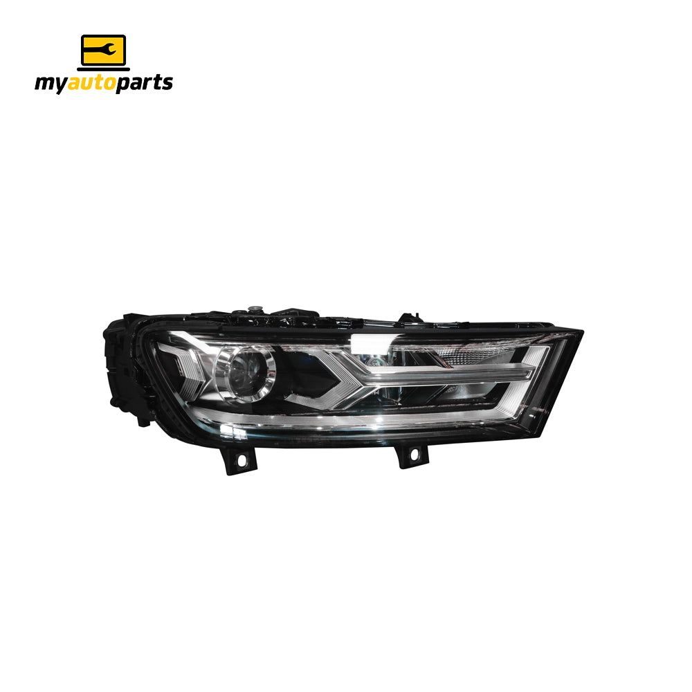 APG All Crash Head Lamp Drivers Side OEM Suits Audi Q7 4M 2015 to 2021 UQE-21030RHG