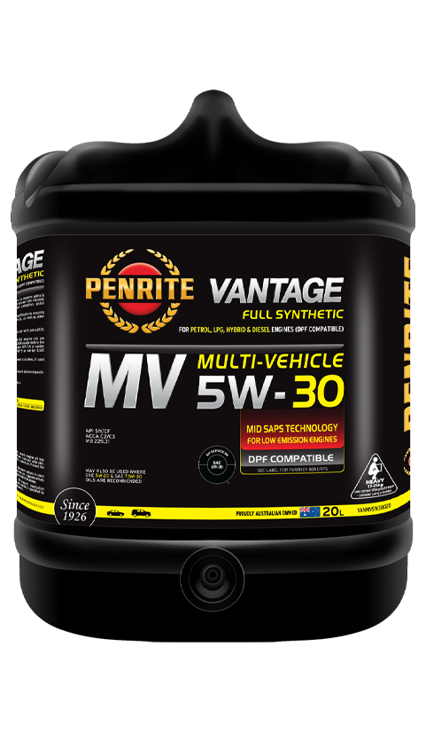 Penrite Vantage MV Full Synthetic 5W-30 Engine Oil 20L