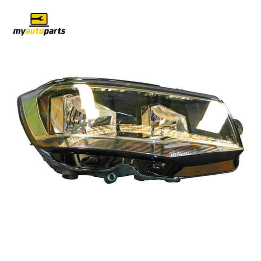 APG All Crash Halogen Head Lamp Drivers Side OEM Suits Volkswagen Multivan T6 2015 to 2021 VMB-21030RHG
