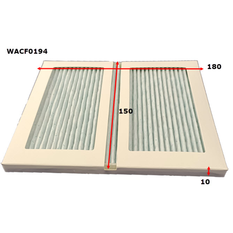 Wesfil Cabin Air Pollen Filter WACF0194
