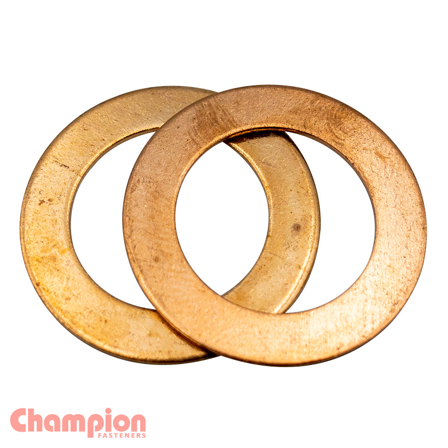 Champion Fasteners Washer Flat Copper 3/4In X 1 1/8In X 20G CWC9