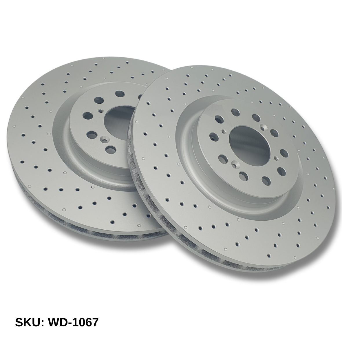 WinmaX WD Performance Sports Drilled Brake Discs Honda Civic FK8 Type-R Front WD-1067