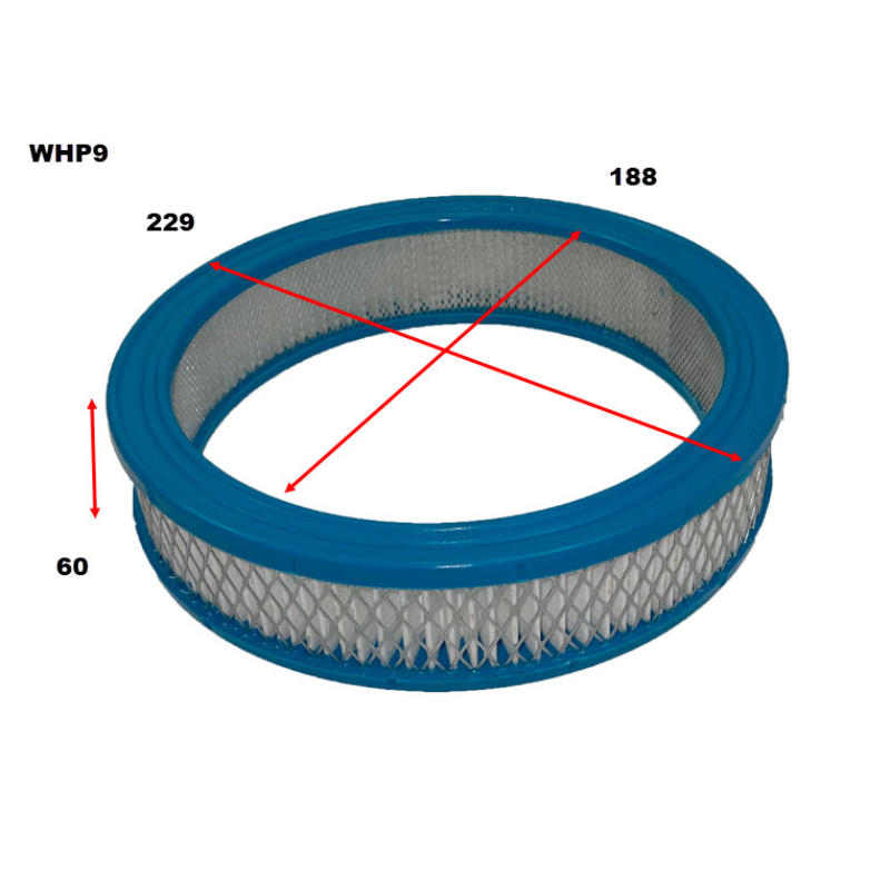 Wesfil Air Filter WHP9