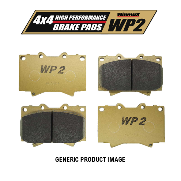 WinmaX WP2 4x4 Heavy Duty Brake Pads Nissan Patrol GQ 1980 WMP235SH-WP2