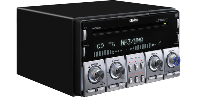 Clarion Audio 2-Din Am/Fm/Cd/Mp3 6 Disk In Dash WXZ466MP