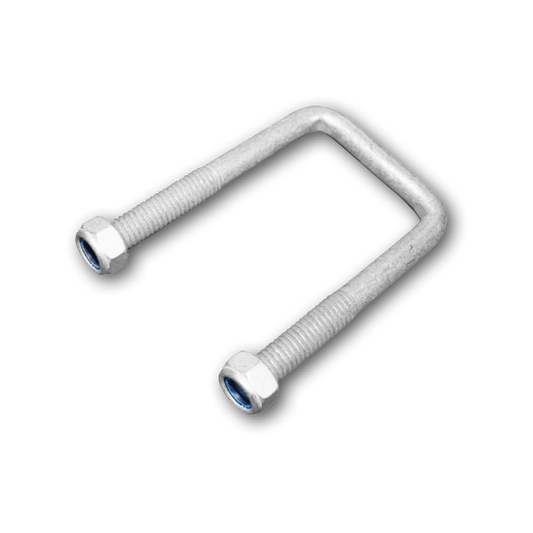 Ark 50mm x 125mm Win Post U Bolt Galvanised 2-Pack UB23G