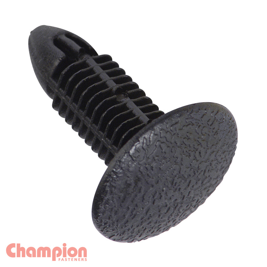 Champion Fasteners Xmas Tree Clip Black Len:35mm Hole:8mm Hd:18mm CBP177