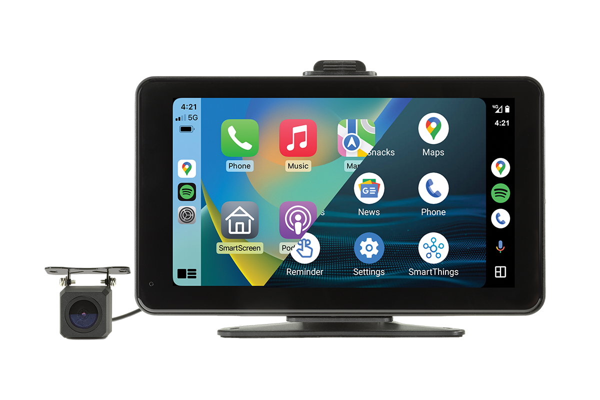 Xview 7In Wireless Smartphone Monitor With Reverse Camera XV7WSMR
