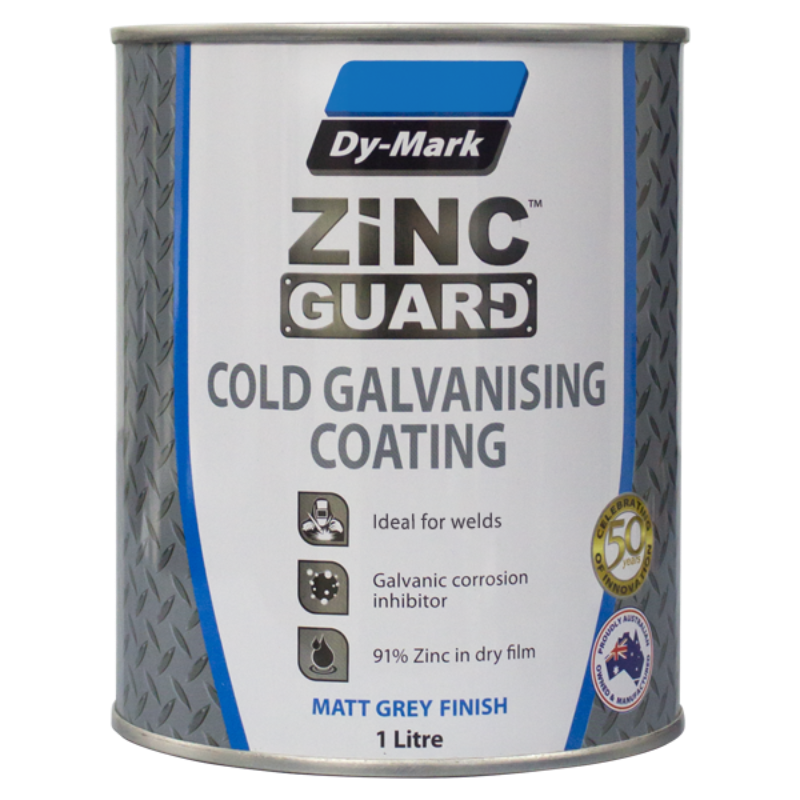 Dy-Mark(Aust) P/L Zinc Guard Cold Galvanising Coating Brush On 1L 230731100