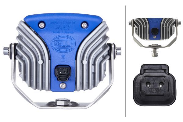 Hella LED Ff 18W 9-33V Worklight 1551LED-RE