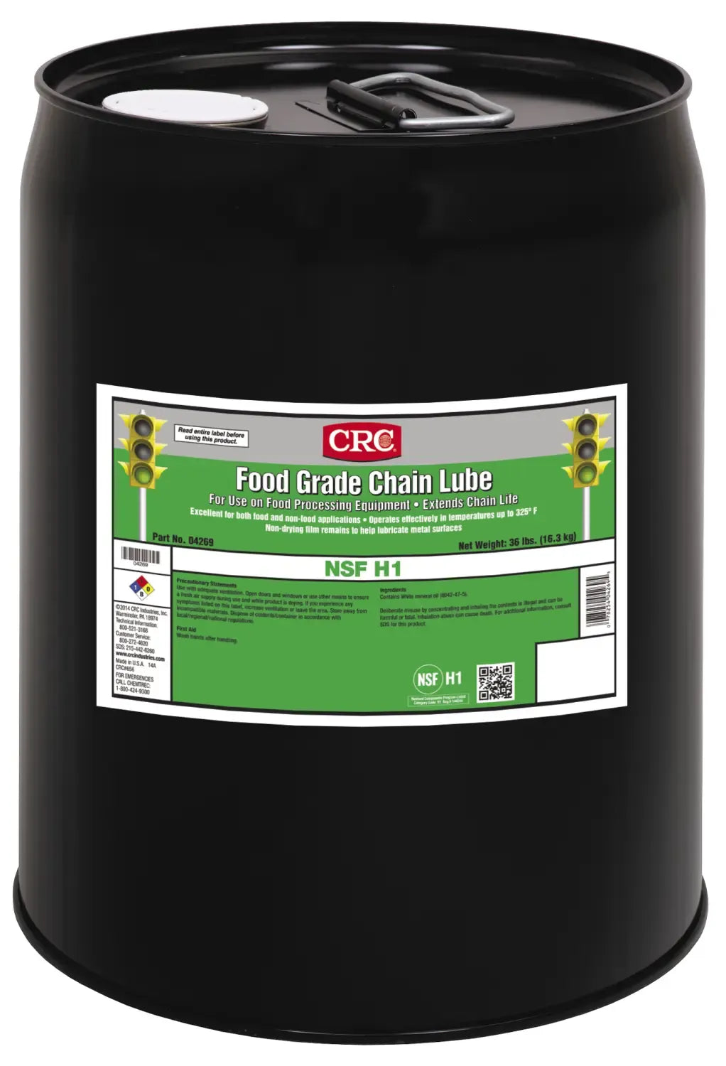 CRC Food Grade Chain Lubricant ISO 100 18L FG04269