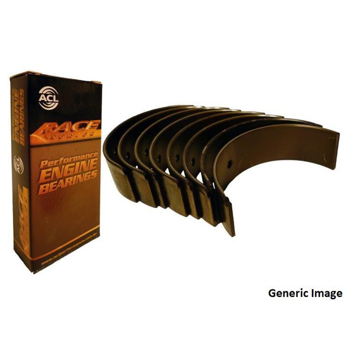 ACL Race Series Conrod Bearing Set Fits Chev 262/267/302/305/307/327/3 8B663HX-STD