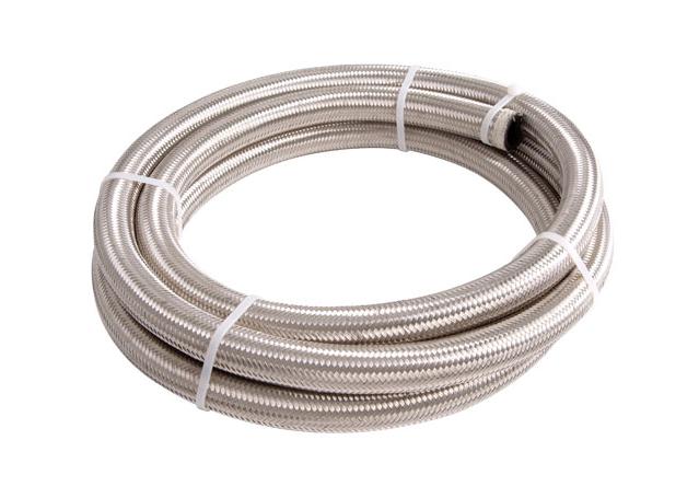 Aeroflow AF100-09-1m 100 Series Stainless Steel Braided Hose -9AN 1m 1/2" I.D