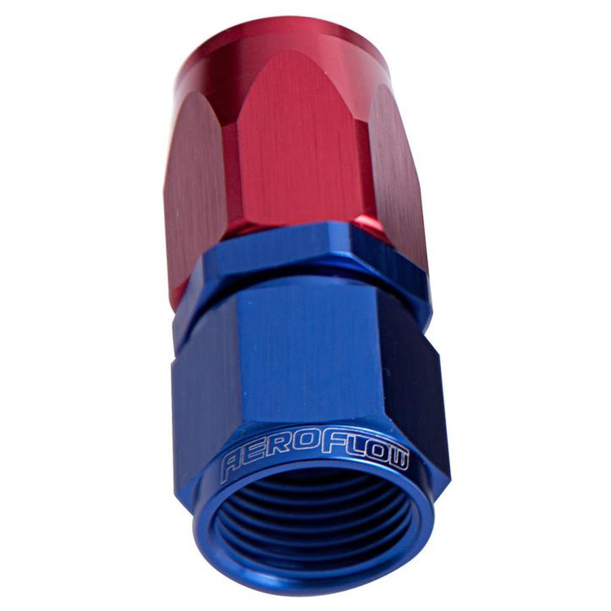 Aeroflow AF101-04 -4AN Taper Series Straight Hose End Blue AF101-04