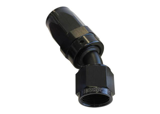 Aeroflow AF117-10BLK -10AN Taper Series 30 Degree Hose End Black AF117-10BLK