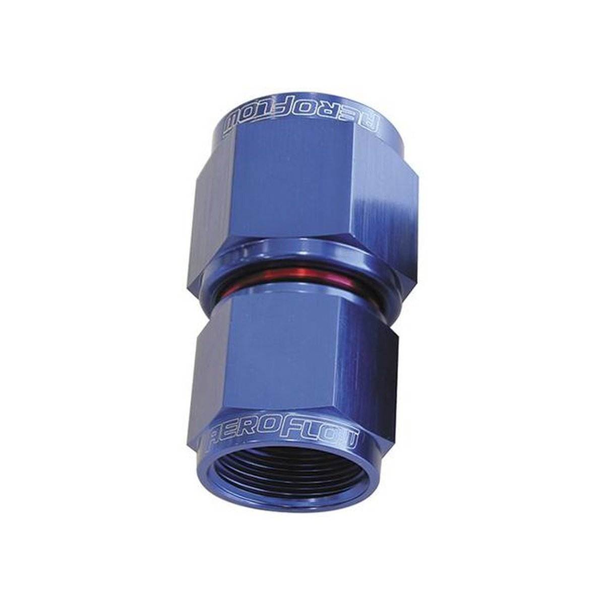 Aeroflow AF131-06-08 Swivel Coupler Reducer -8AN To -6AN Blue Female Coupler