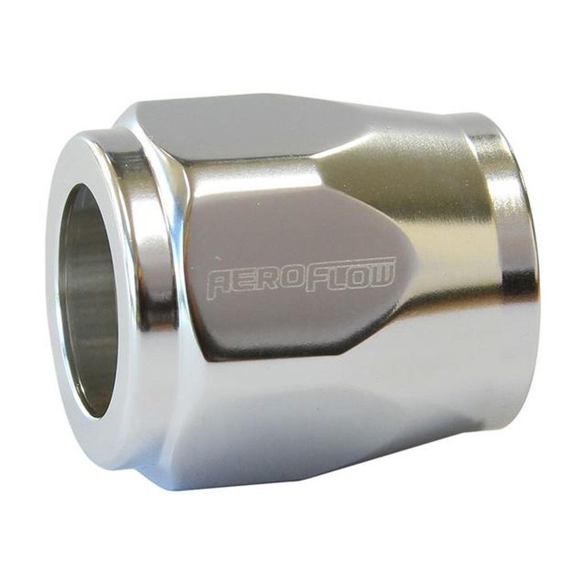 Aeroflow AF150-12S Hex Hose Finisher 24.95mm ID Silver 32/32" ID Clamp