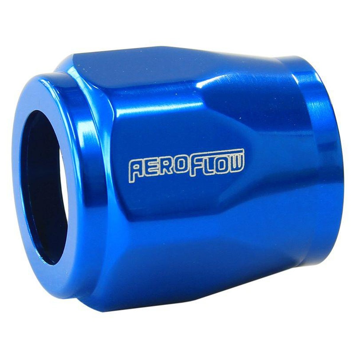Aeroflow AF150-24 Hex Hose Finisher 44.5mm ID Blue 1-3/4" ID Clamp