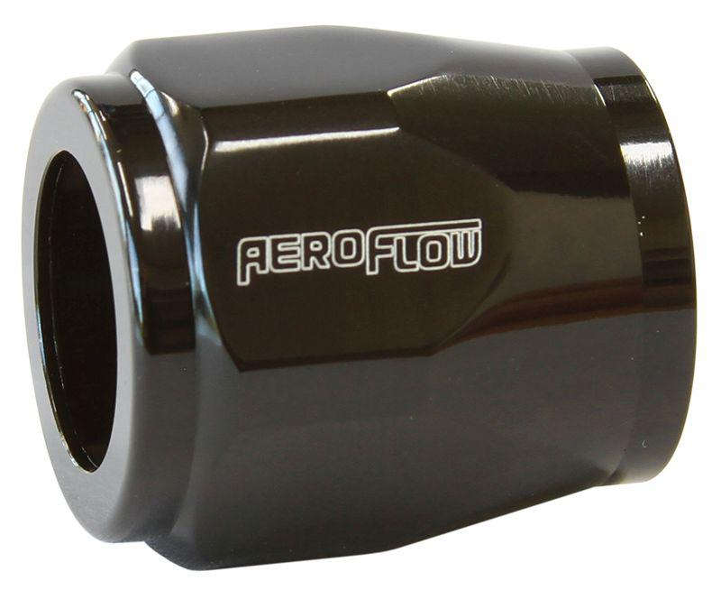 Aeroflow AF150-28BLK Hex Hose Finisher 49.2mm ID Black 1-15/16" ID Clamp