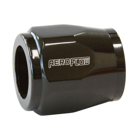 Aeroflow AF150-24BLK Hex Hose Finisher 44.5mm ID Black 1-3/4" ID Clamp