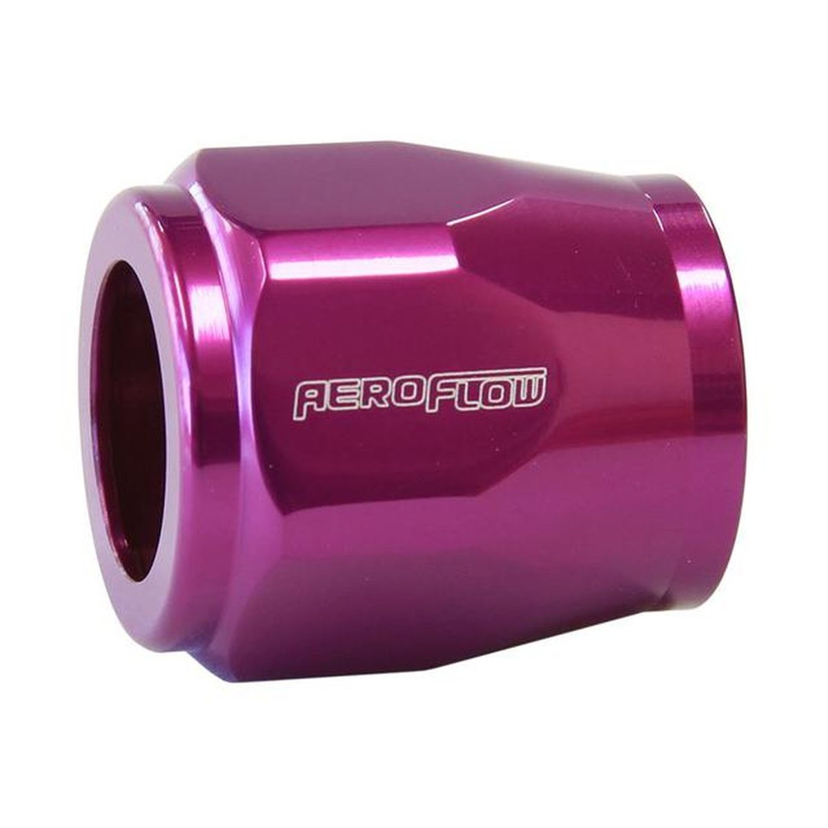 Aeroflow AF150-06PUR Hex Hose Finisher 15mm ID Purple 5/8" ID Clamp