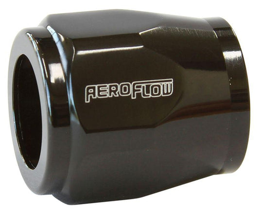 Aeroflow AF150-28BLK Hex Hose Finisher 49.2mm ID Black 1-15/16" ID Clamp