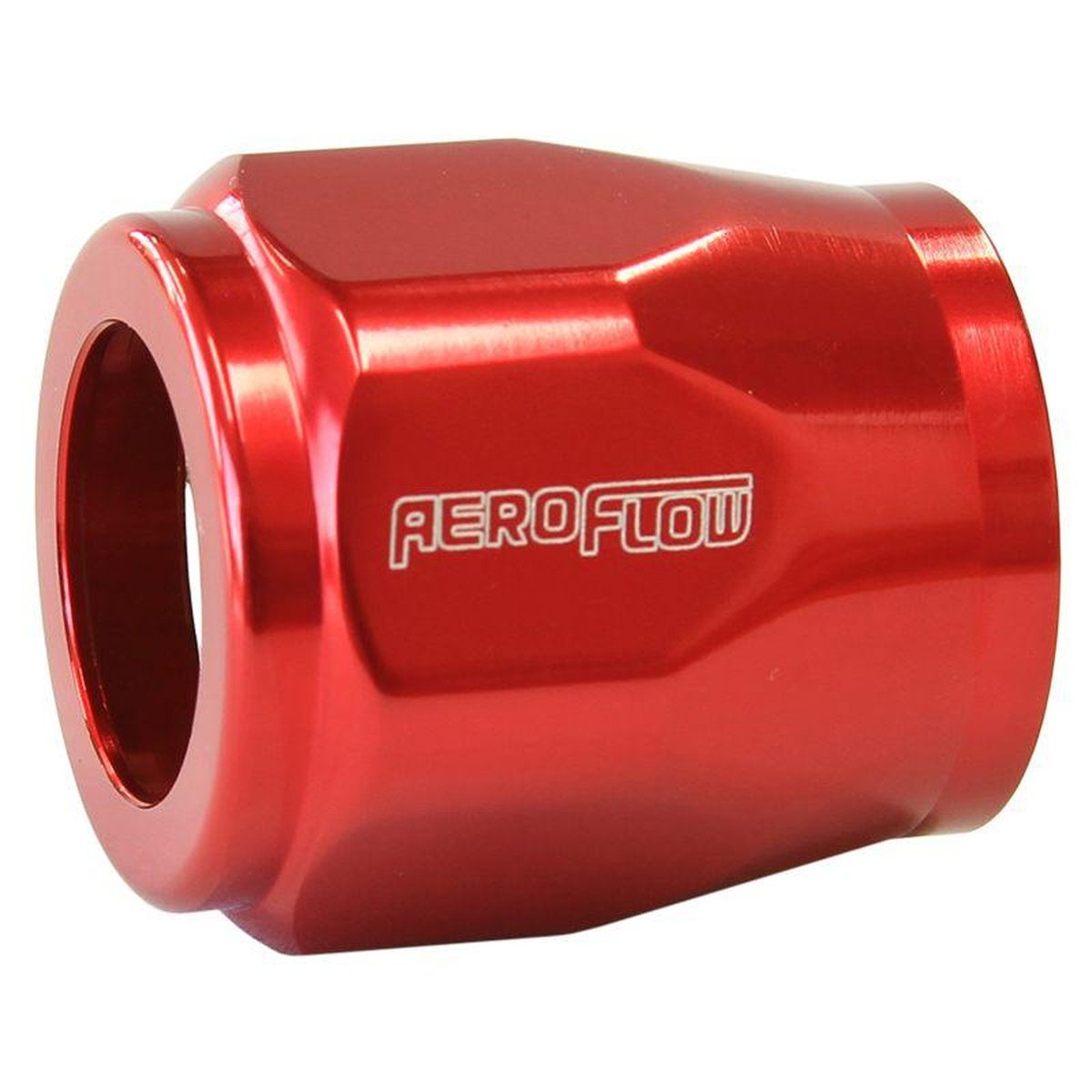 Aeroflow AF150-34R Hex Hose Finisher 58.5mm ID Red 2-5/16" ID Clamp