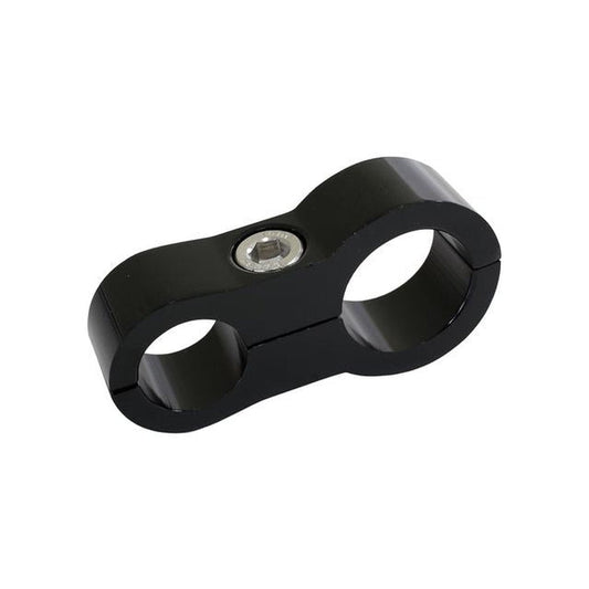 Aeroflow Stepped Billet Dual Hose Separators -6 & -10 Braid Black