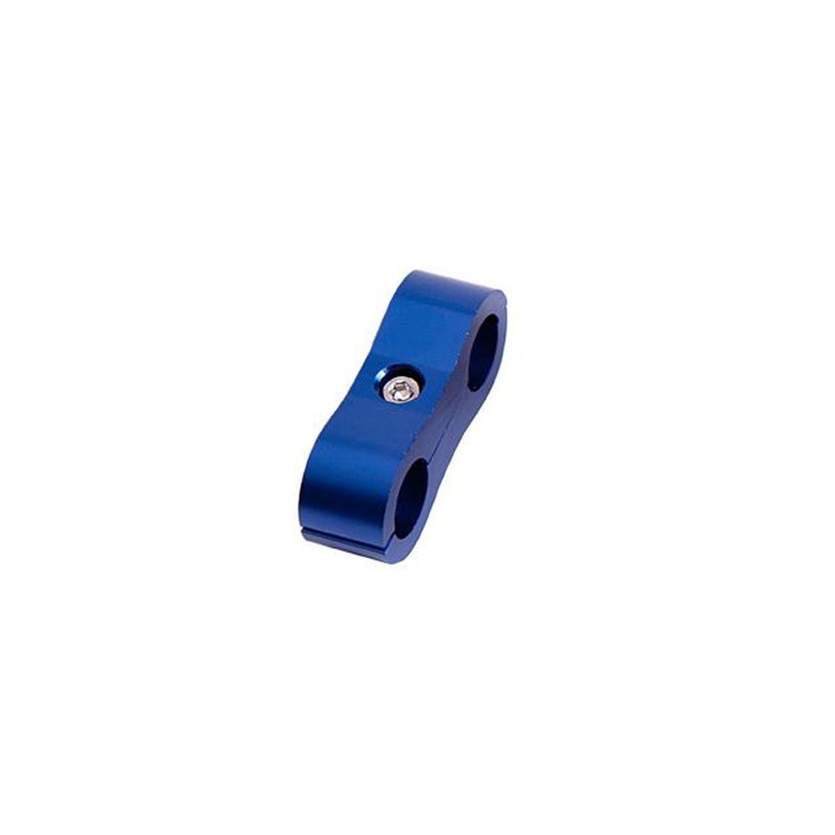 Aeroflow AF156-15 Billet Dual Hose Seper Use -12 Hose Blue 24mm ID or 15/16" ID