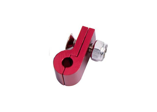 Aeroflow AF157-09R Billet P Style Clamp -6 Hose Red 14.3mm ID or 9/16" ID