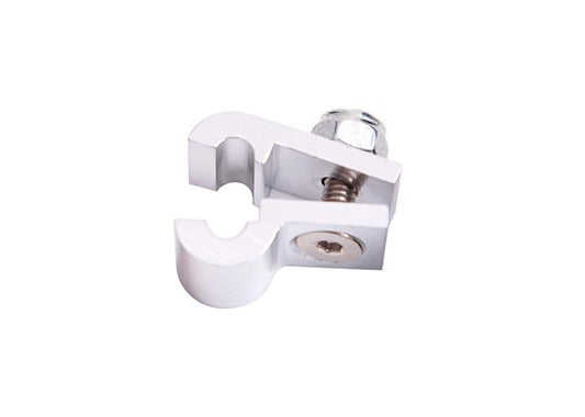 Aeroflow AF157-10S Billet P Style Clamp -8 Hose Silver 16mm ID or 5/8" ID