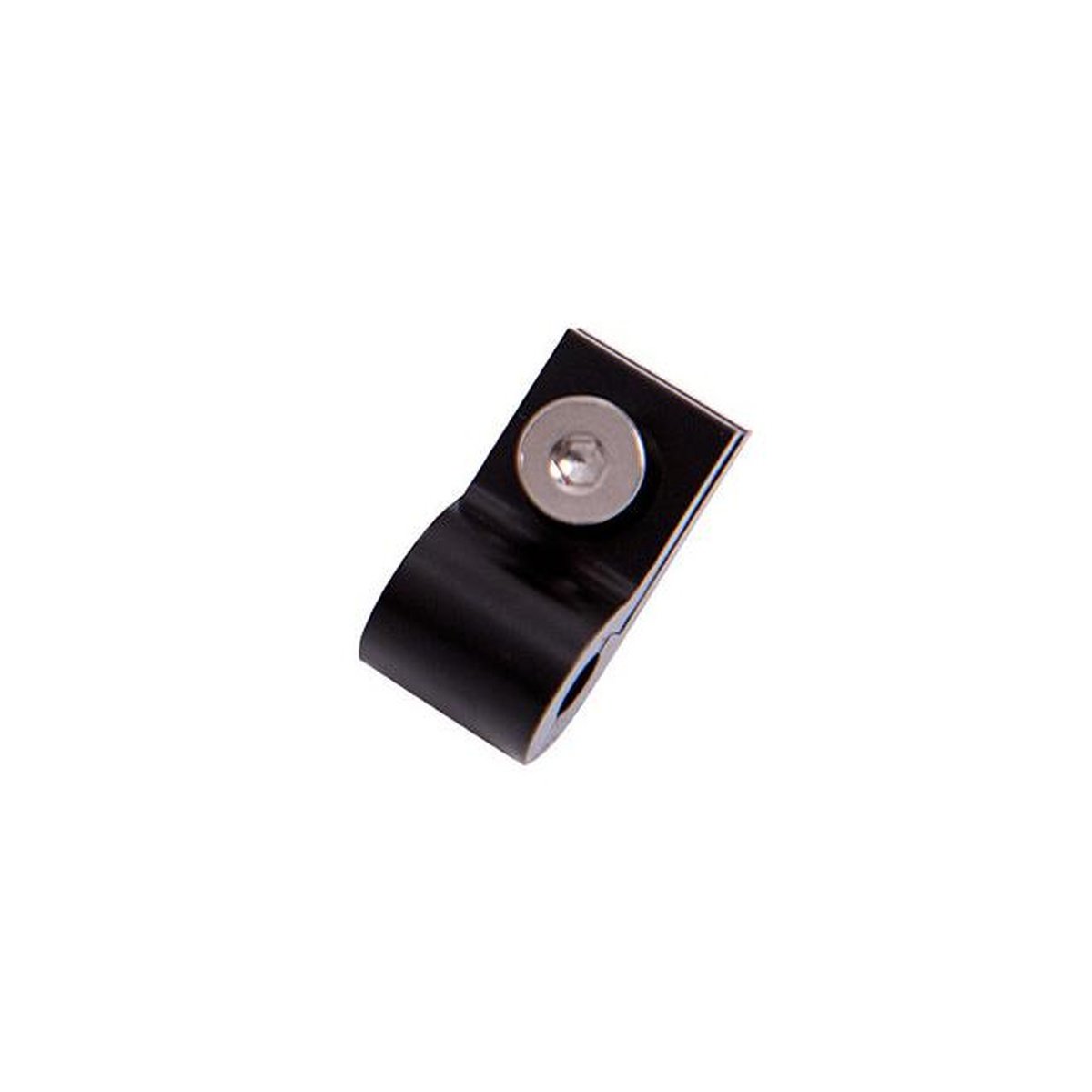 Aeroflow Billet P Style Clamp -12 Braid Black 24mm ID Or 7/8" ID