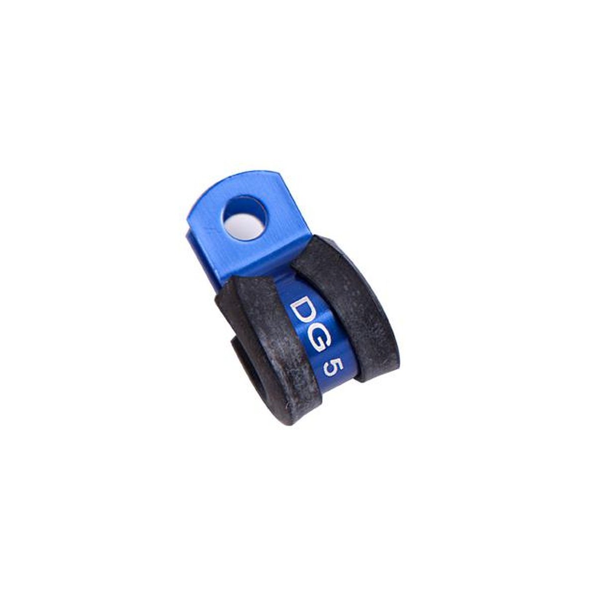 Aeroflow AF158-06 Cushioned P Clamps -6AN 10Pk Blue 9.5mm ID or 3/8" ID