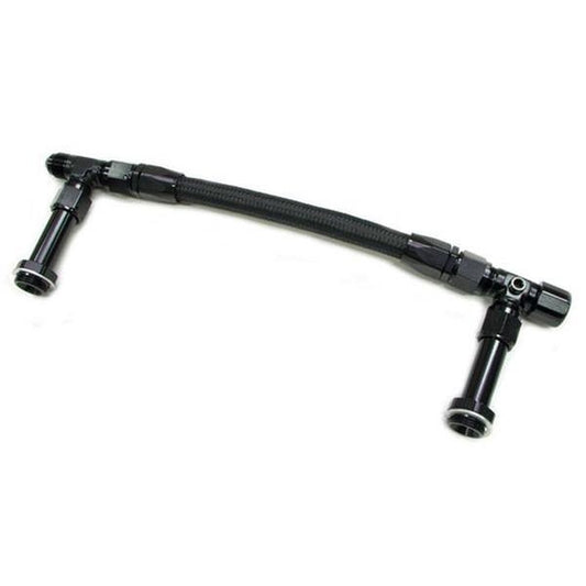 Aeroflow AF165-08BLK Holley Ultra Hp Aluminium Series Black -8 ORB Inlets Into Bowls