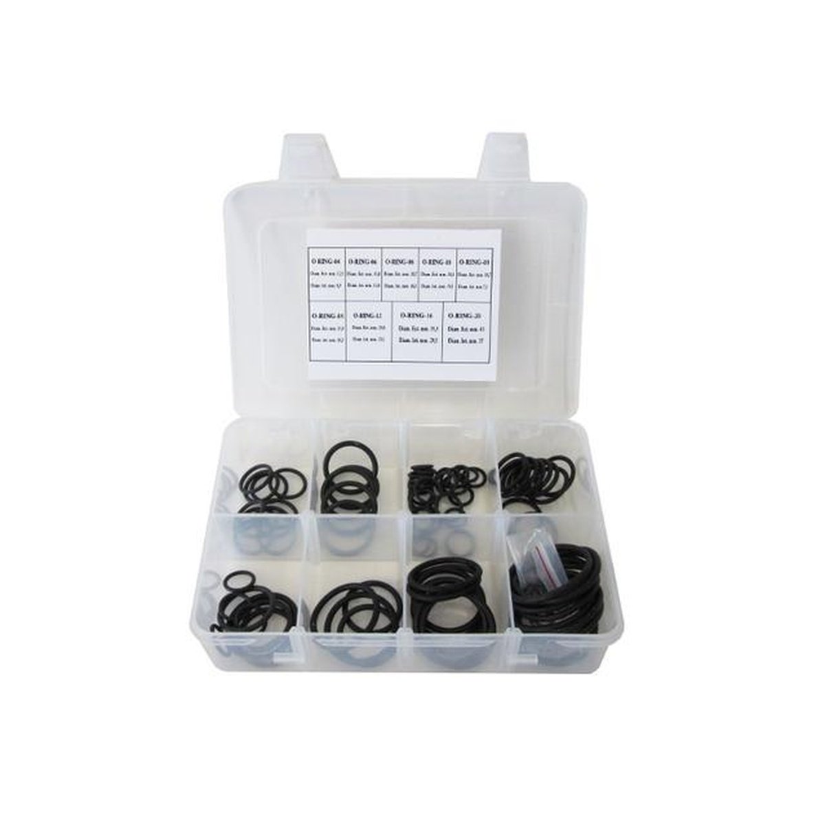 Aeroflow AF178-KIT Viton O-Rings -3 To -20AN Pk 10 Of Each In Plastic Case