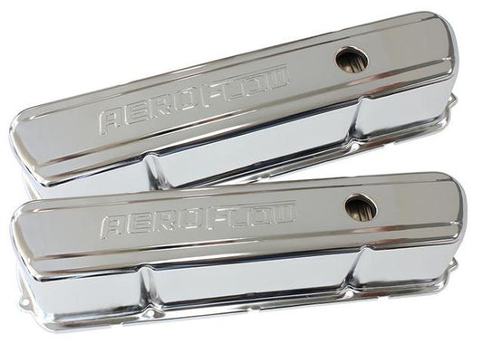Aeroflow AF1821-5004 Valve Cover Chrome With Logo Fits Holden 253-308