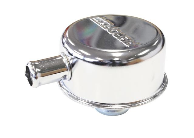 Aeroflow AF1821-7001 Chrome Valve Cover Breather Push In, With 5/8" Spout W/Log