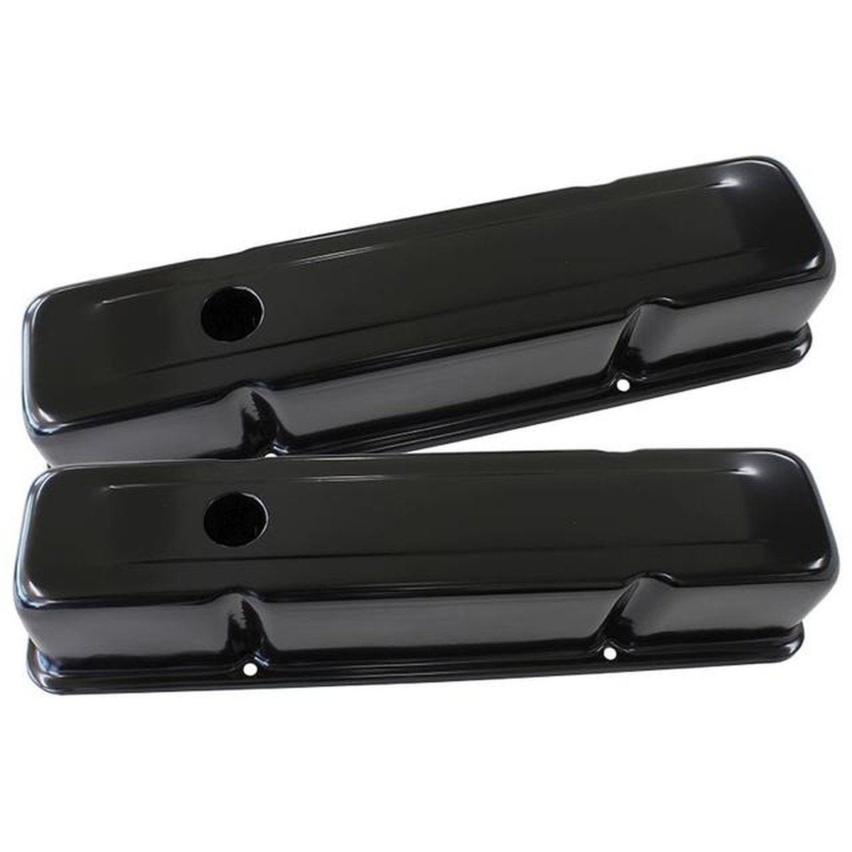 Aeroflow AF1822-5050 Valve Cover Tall Black Without Logo Fits Chev 283-350 SBC