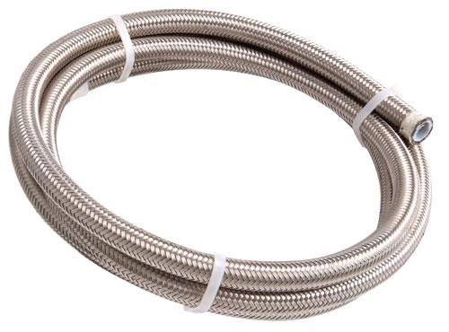 Aeroflow AF200-06-1m 200 Series Teflon Braided Hose -6AN (1m 11.3mm OD)