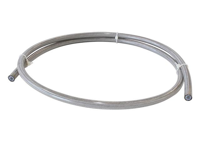 Aeroflow AF200-03-3mCC SS Teflon Braided Hose (-3AN 3m 6.8mm OD)