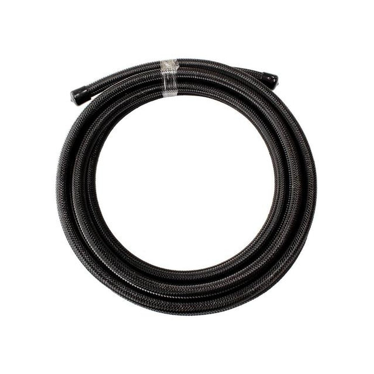 Aeroflow AF200-08-4.5MBLK SS Teflon Braided Hose -8AN 4.5M Black Stainless 13.2mm OD