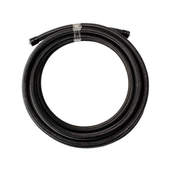 Aeroflow AF200-06-6MBLK SS Teflon Braided Hose -6AN 6M Black Stainless 11.3M OD